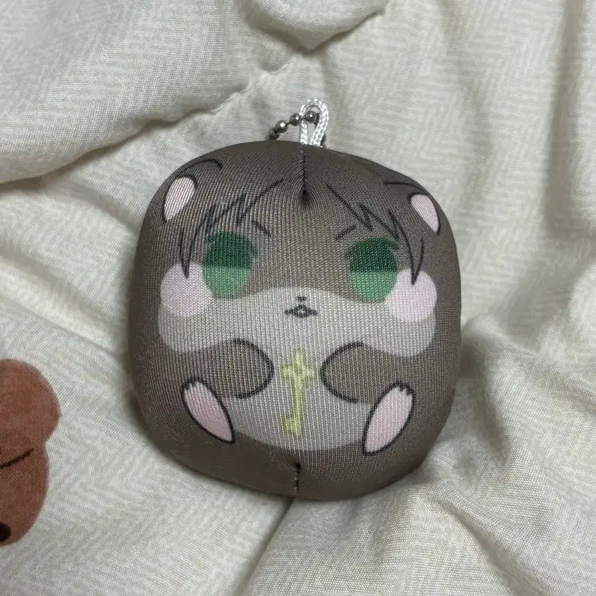 [BUNJANG] Attack on Titan Eren Yeager Hamster Plush Doll / 진격의거인 19에렌 햄마루코토 햄찌 인형 모찌 에렌 예거