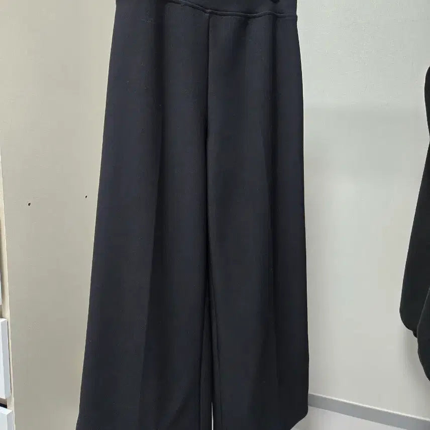 [BUNJANG] Black Wide Leg Pants / 빅사이즈 와이드팬츠