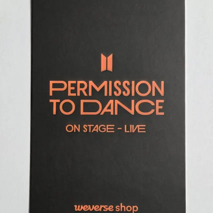 [SOLD OUT] BTS 방탄 퍼투댄 라이브 위버스 특전 포토카드