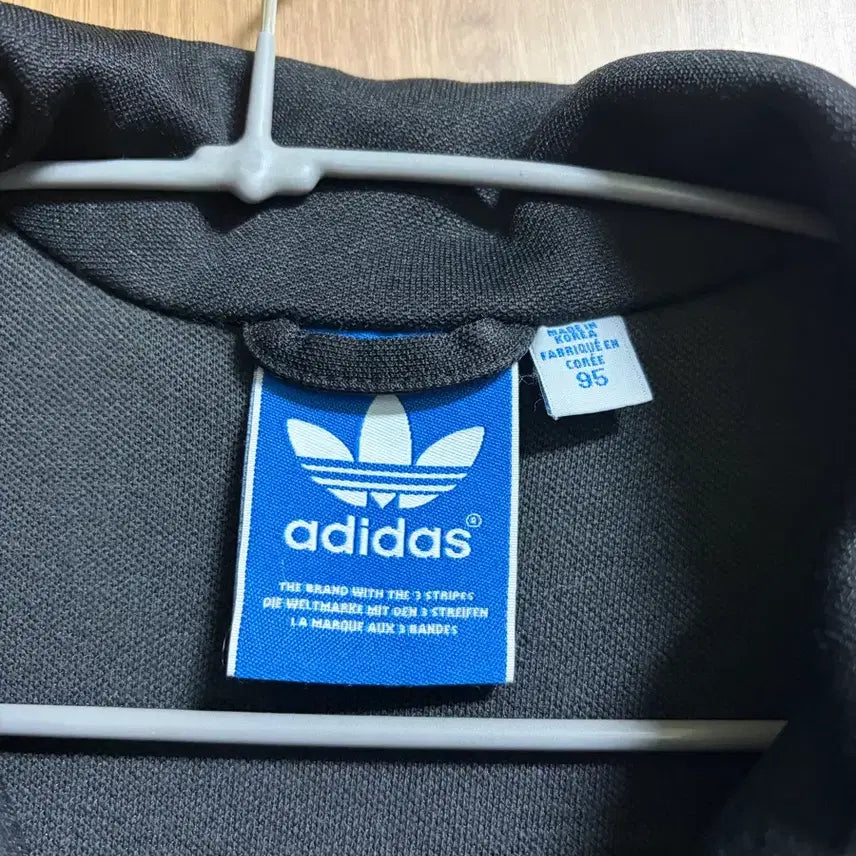 [BUNJANG] Adidas Black Jersey Top (Size 95) / 아디다스 블랙 져지 95