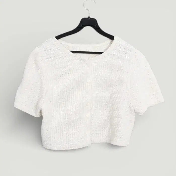 [BUNJANG] Ma Young Short Sleeve Cardigan IV / 여성66 / 마이영 숏 반팔 가디건IV 26-45