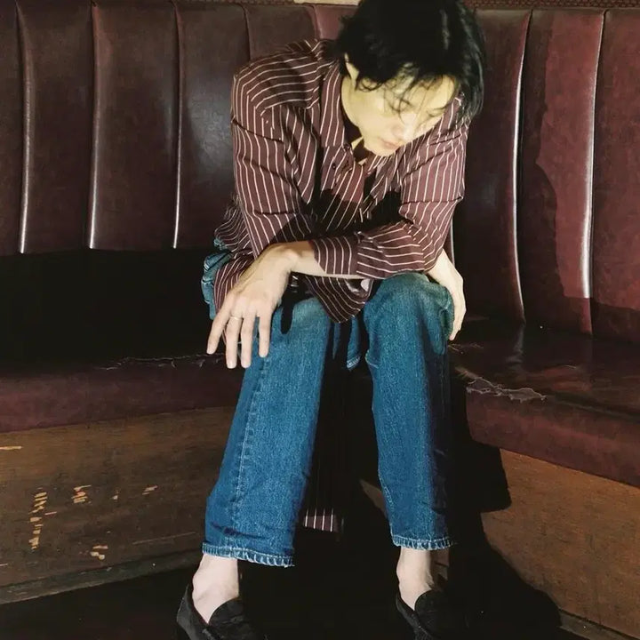 [BUNJANG] Saint Laurent 25SS Stripe Shirt / 생로랑 25ss 스트라이프 셔츠 (배우 이종원님착용)40
