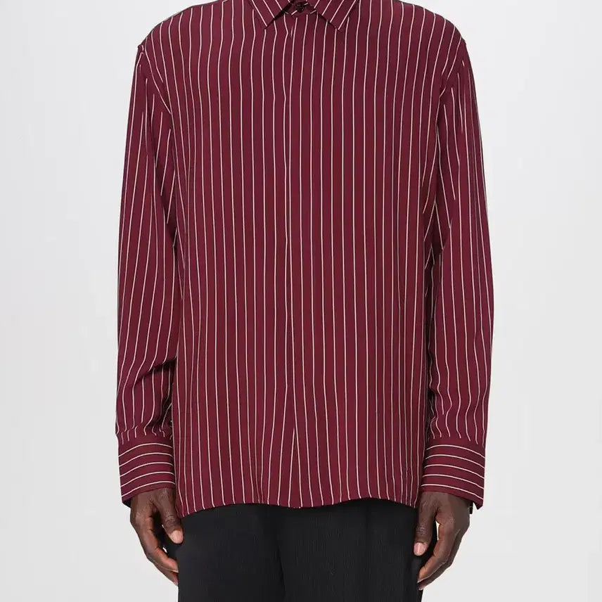 [BUNJANG] Saint Laurent 25SS Stripe Shirt / 생로랑 25ss 스트라이프 셔츠 (배우 이종원님착용)40