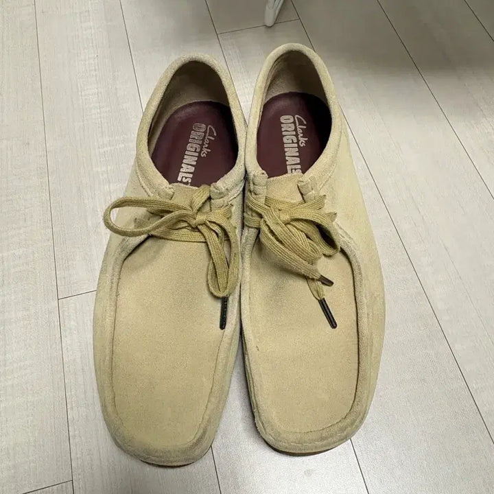 [BUNJANG] Clarks Wallabee Maple Suede Size 275 (UK9) / (2회착, 밑창보강) 클락스 왈라비 메이플스웨이드 275(UK9)