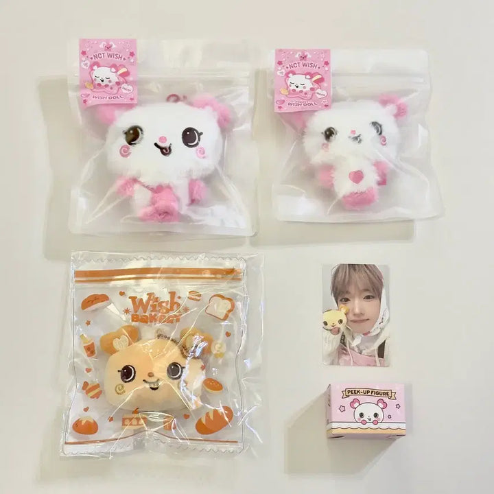 [SOLD OUT] 일괄/미개봉)위시베이커리 팡이 오리지널 포켓 위시돌 픽업피규어 사쿠야포카