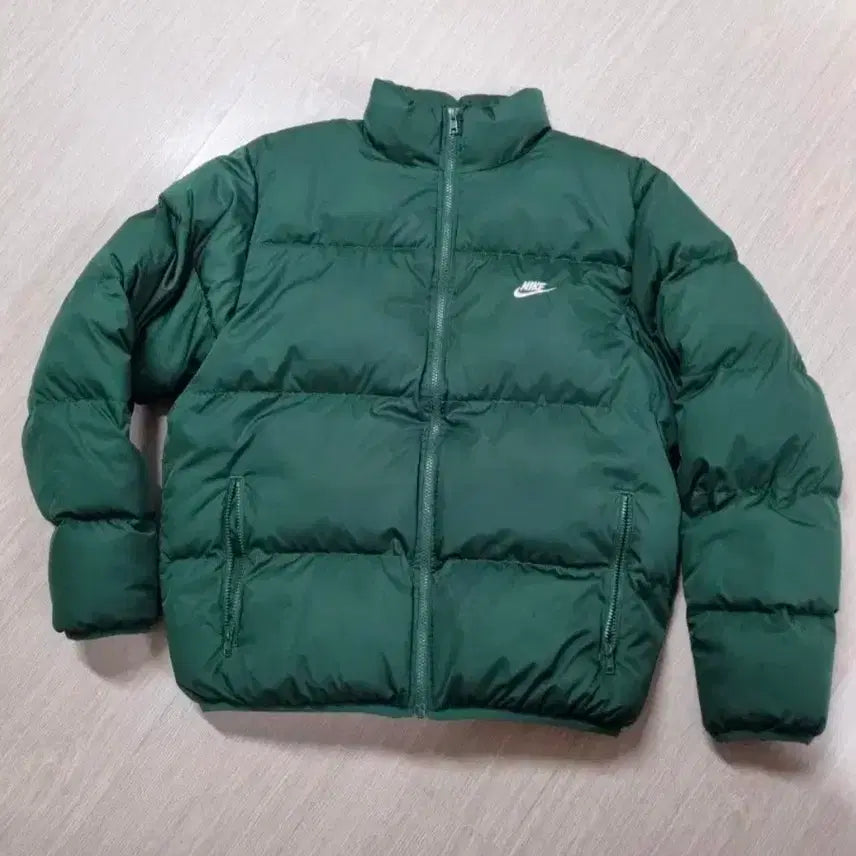 [BUNJANG] Nike NSW Padded Jacket Green M / 나이키 nsw 패딩 그린 m사이즈 팝니다
