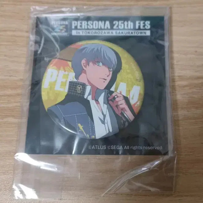 [BUNJANG] Persona 4 Fan Group 25th Anniversary Badge / 페르소나4주 25주년 뱃지