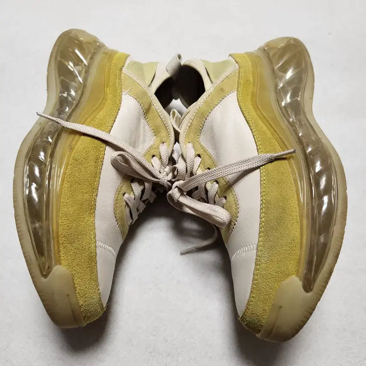 [BUNJANG] Vera Wang Height-Increasing Sneakers (Ivory/Green) / 베라왕 키높이 스니커즈245