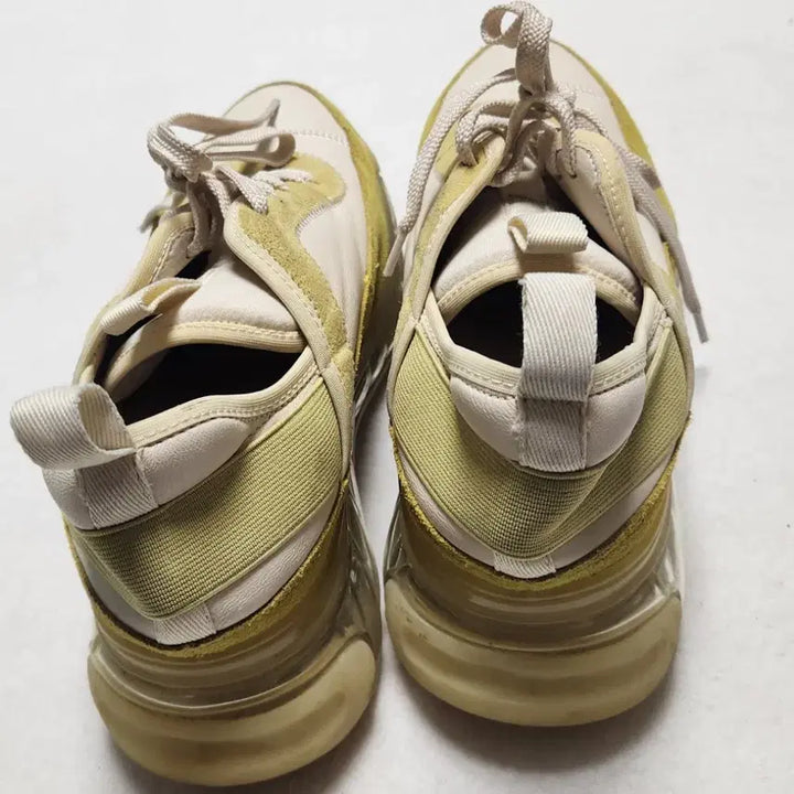 [BUNJANG] Vera Wang Height-Increasing Sneakers (Ivory/Green) / 베라왕 키높이 스니커즈245