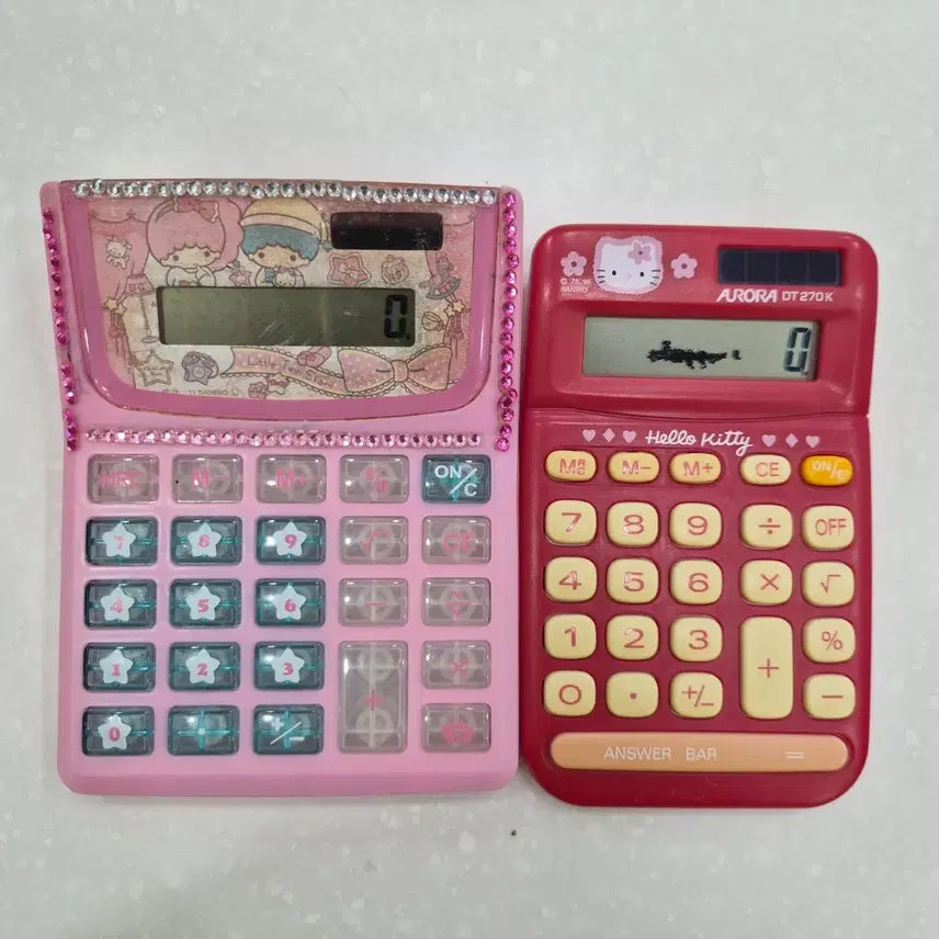[BUNJANG] Classic Little Twin Stars Calculator / 고전 리틀트윈스타 키티 계산기