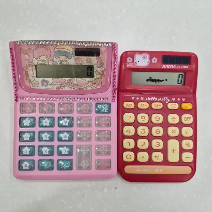 [BUNJANG] Classic Little Twin Stars Calculator / 고전 리틀트윈스타 키티 계산기