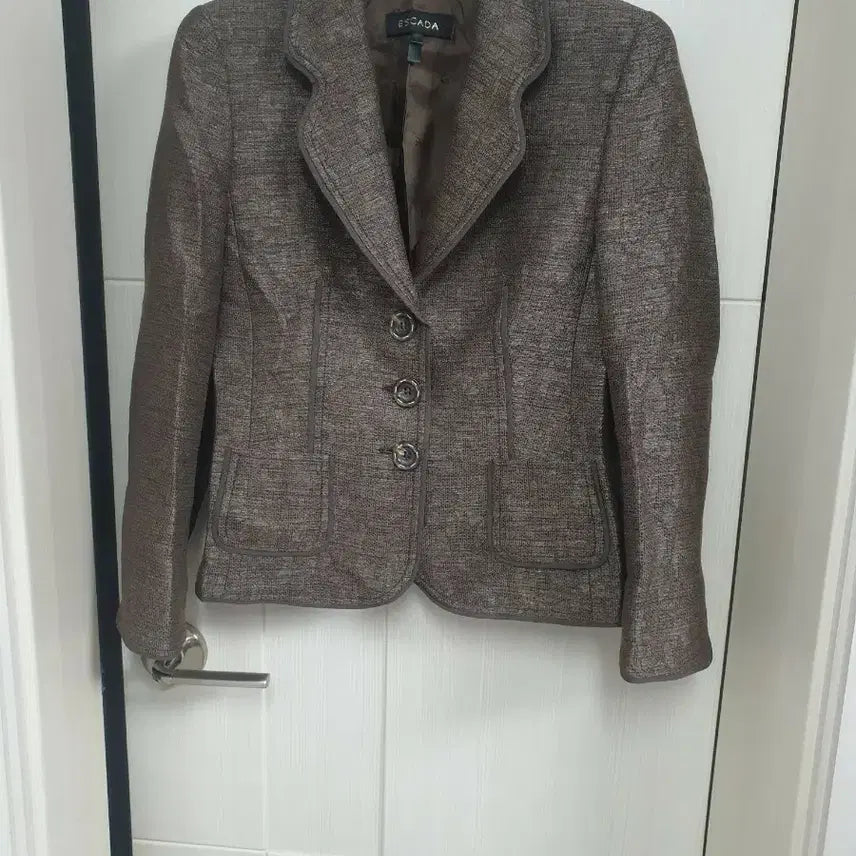 [BUNJANG] Escada Brown Jacket / ESCADA 에스카다 브라운 자켓
