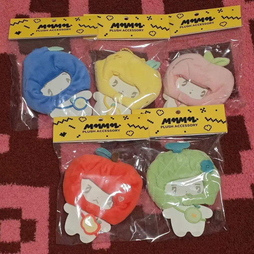 [BUNJANG] Plaeves Mmemimu Fruit Hat Bundle Set (Sealed) / 플레이브 므메미무 미개봉 과일탈 일괄