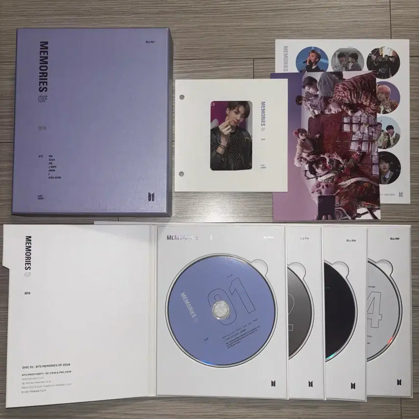 [SOLD OUT] [BUNJANG] BTS Jungkook Photocard - 2018 Memories Blu-ray / 방탄소년단 2018 메모리즈 블루레이 포카 정국