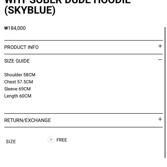 [BUNJANG] Xenoreport Sky Blue Hoodie / XENOREPORT 후드집업