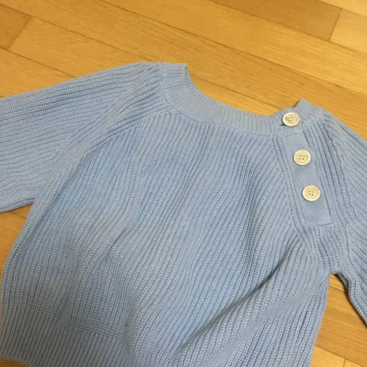 [BUNJANG] Dearest Maybe Baby Bonnie Knit Sky Blue / [Dearest]메이비베이비 Bonnie (니트)
