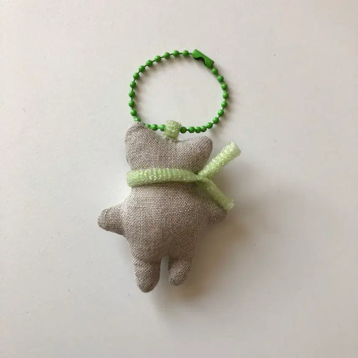 [BUNJANG] Handmade Doll Keychain / 수공예 핸드메이드 인형 키링