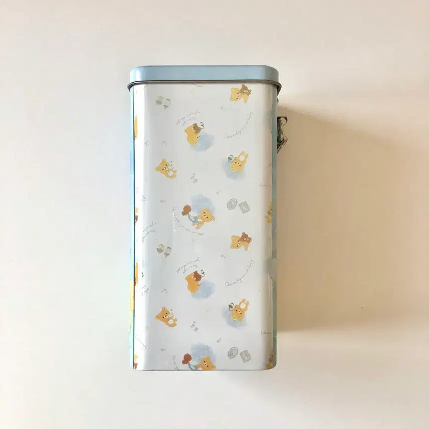 [BUNJANG] Rilakkuma Classic Square Lock Coin Bank Set / 고전 리락쿠마 정사각 자물쇠 저금통 2종 세트