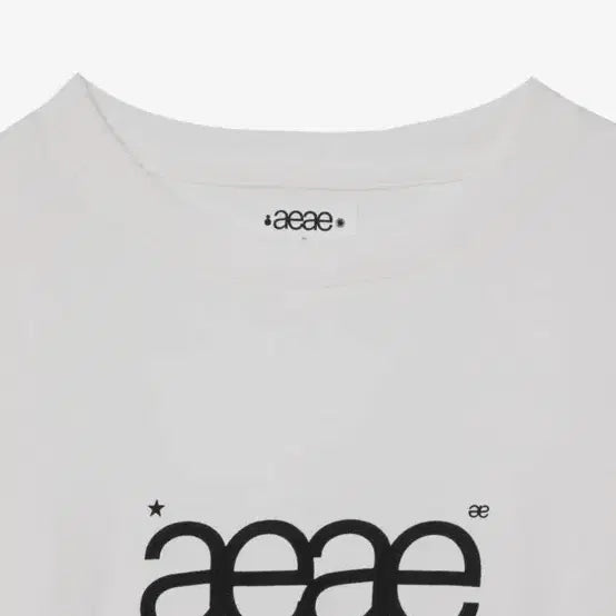 [BUNJANG] AAEIWEI Web Logo Long Sleeve T-Shirt White / 에이이에이이 웹 로고 롱 슬리브 긴팔 티셔츠 화이트