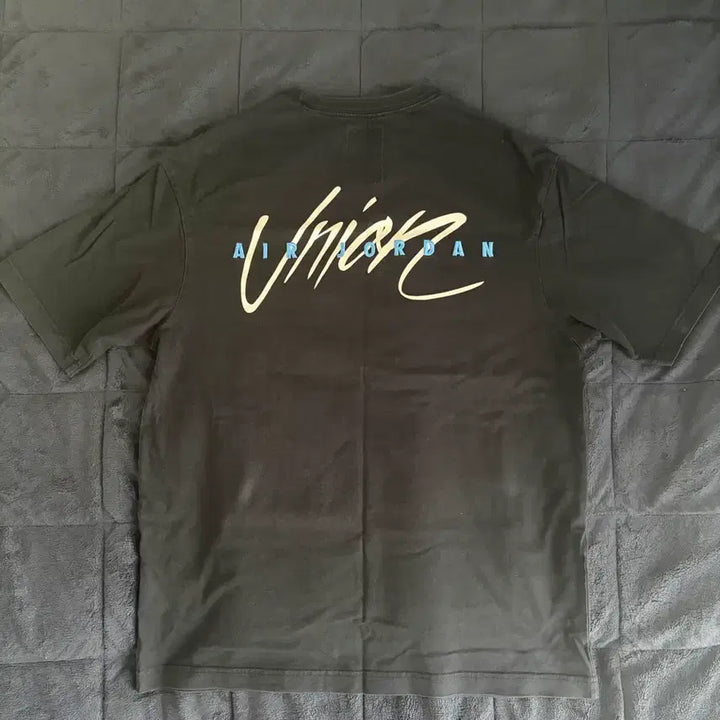 [BUNJANG] Jordan Union Collaboration T-Shirt Black / 조던 유니온 반팔티