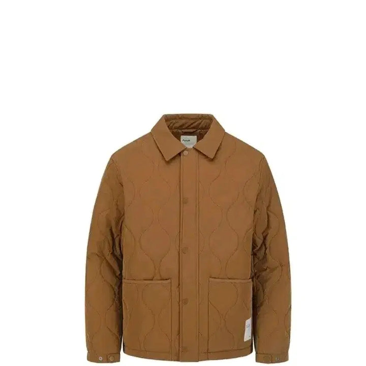 [BUNJANG] Edition OURQ Quilting Jacket Mustard Size 105 / 에디션 아워크 퀼팅 자켓 머스타드 105
