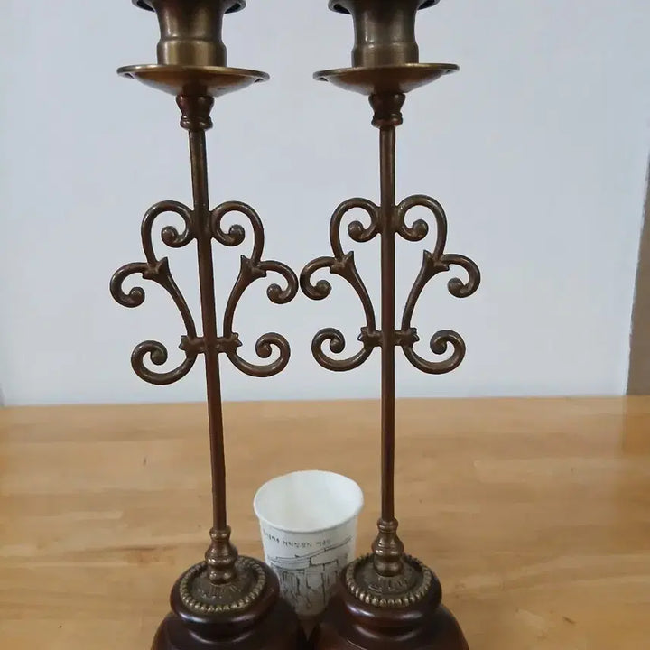 [BUNJANG] 유기 촛대 / 유기 촛대