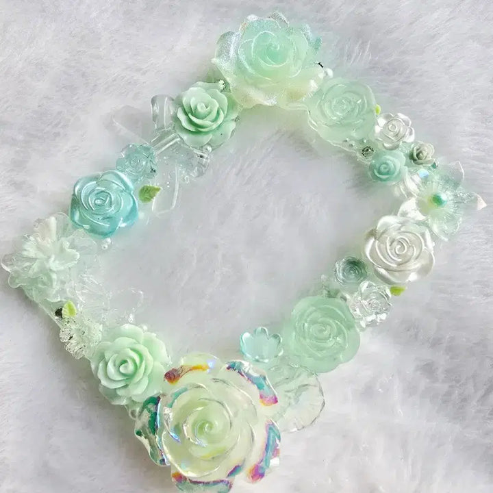 [SOLD OUT] 고급ㅡ민트 데코덴탑꾸 포카홀더