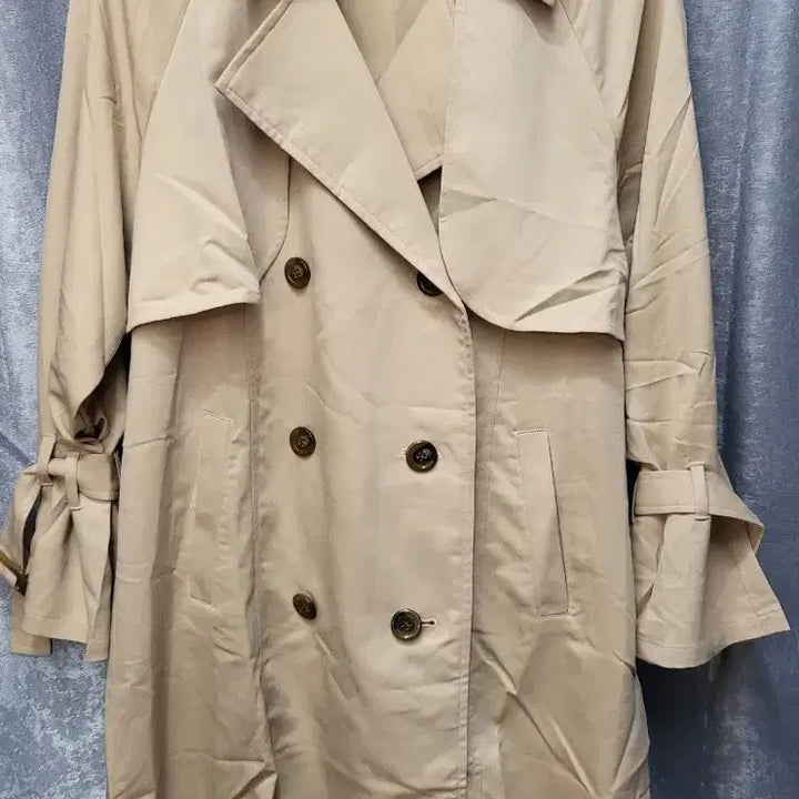 [BUNJANG] Riche Glamour Double Trench Coat / Riche glamour 더블 트렌치 코트