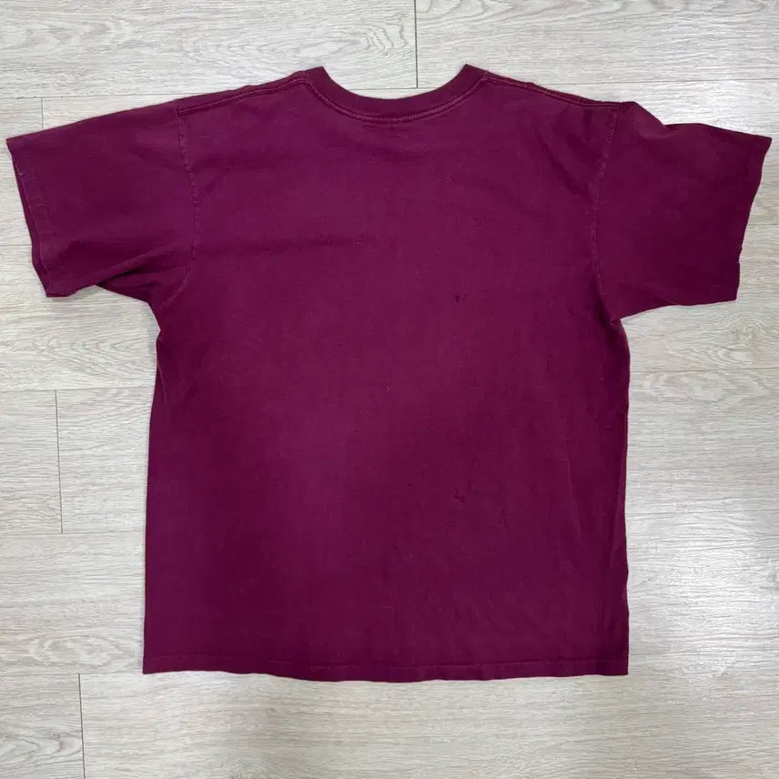[BUNJANG] 90s Harley-Davidson Vintage Brick Pattern Short-Sleeve T-Shirt / 90s 할리데이비슨 빈티지 벽돌 패턴 프린팅 반팔 티셔츠