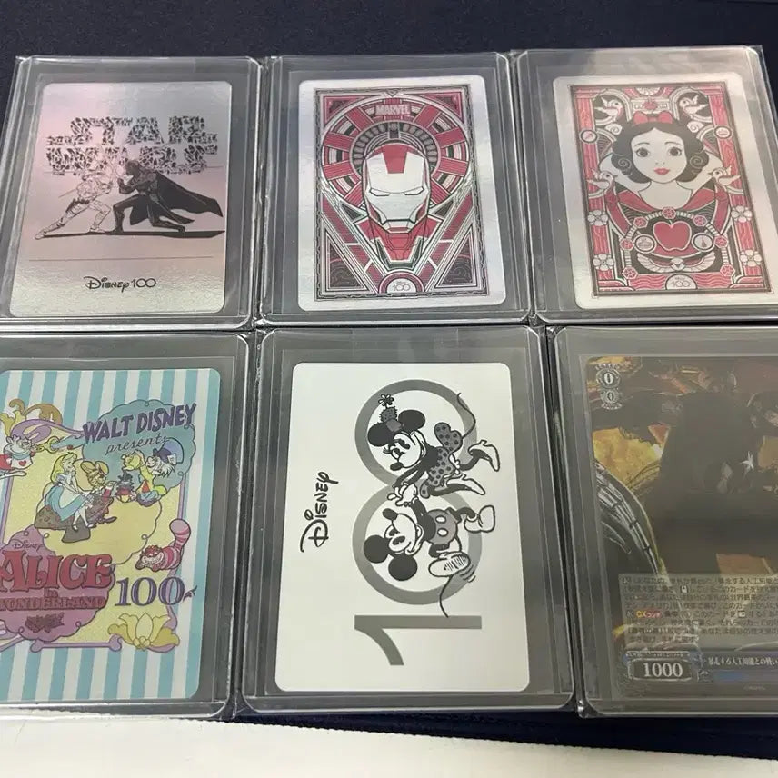 [BUNJANG] Disney 100th Anniversary Marvel Holo Card Bundle / 디즈니 100주년 카드, 마블카드 일괄
