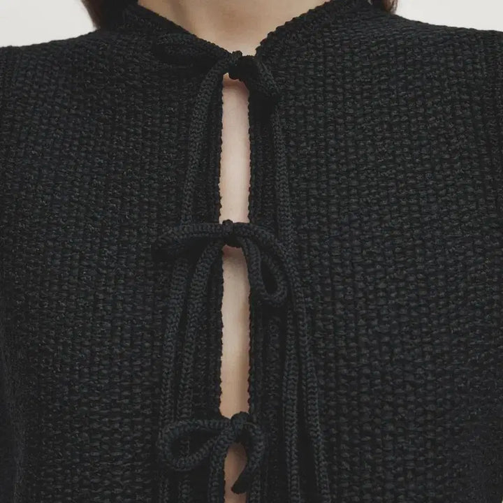 [BUNJANG] Massimo Dutti Tie Detail Vest / 마시모두띠 신상 타이 디테일 베스트