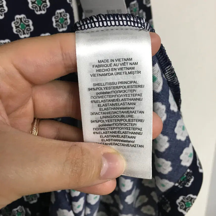 [SOLD OUT] 새상품 랄프로렌폴로 패턴 원피스 xs