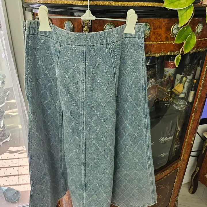 [BUNJANG] Bestibelli Denim Quilted Skirt / 베스티벨리 데님  스커트(새상품)