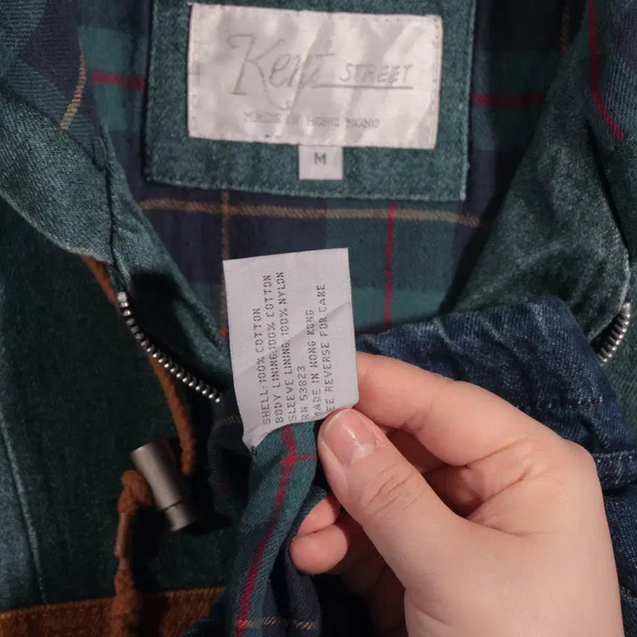 [BUNJANG] Vintage Denim Zip-Up Coat / 일본빈티지 히피 데님 집업코트 C233