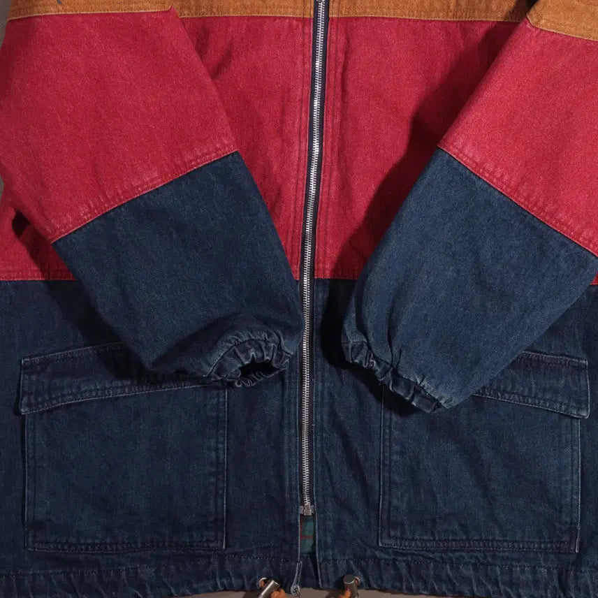 [BUNJANG] Vintage Denim Zip-Up Coat / 일본빈티지 히피 데님 집업코트 C233