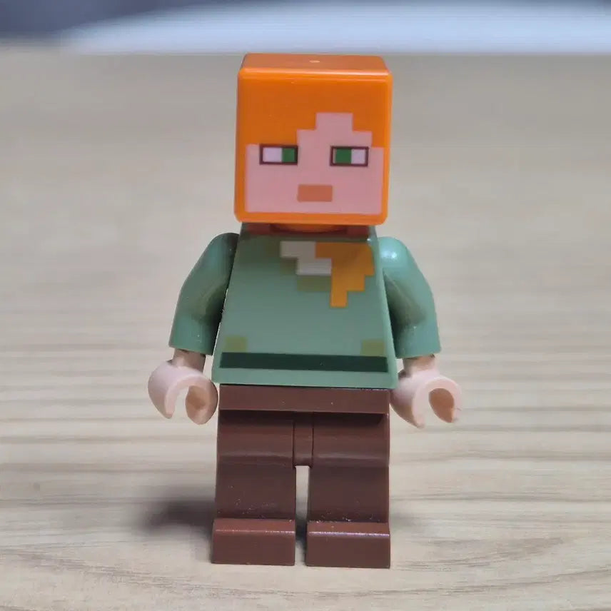 [BUNJANG] Lego Minecraft Alex Minifigure / 레고 마인크래프트 알렉스 미니피규어