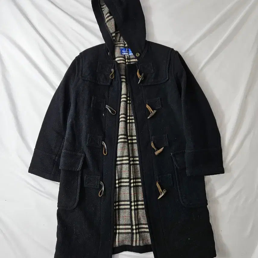 [BUNJANG] Burberry Blue Label Wool Duffle Coat Jacket (Size 38) / 버버리 블루라벨 모 코트 떡볶이코트 자켓 38