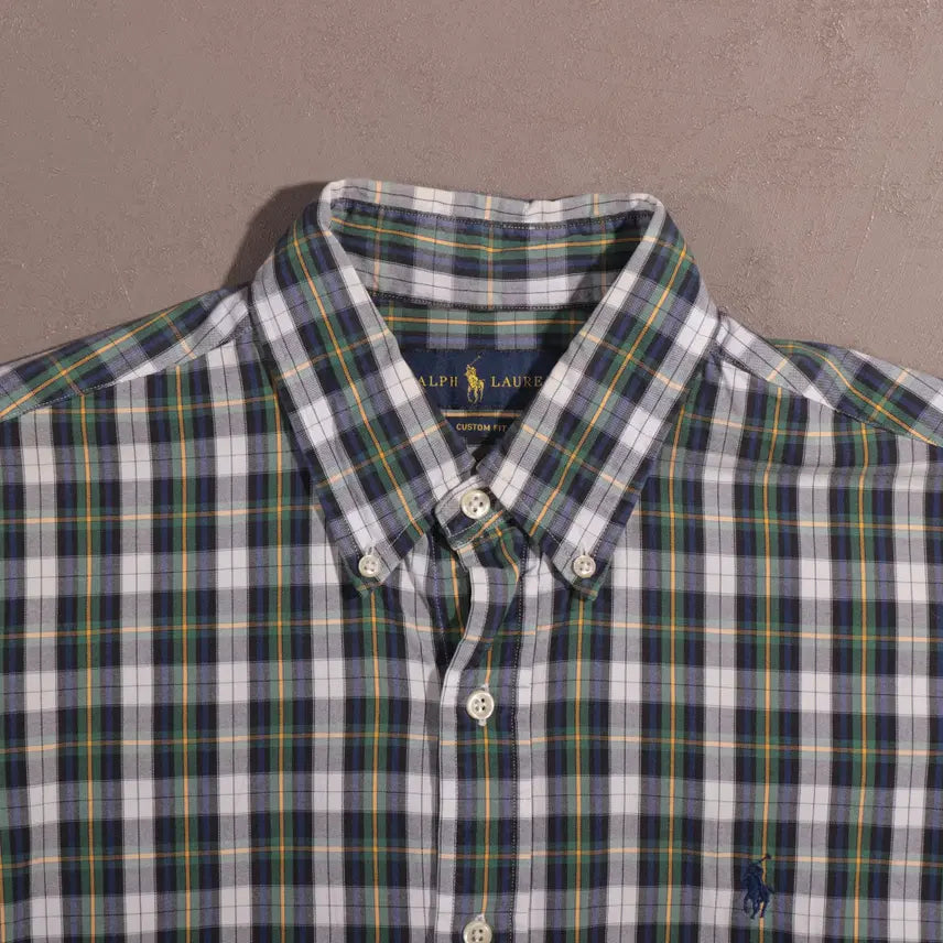 [BUNJANG] Polo Ralph Lauren Checkered Shirt / 폴로 랄프로렌 체크셔츠 C245