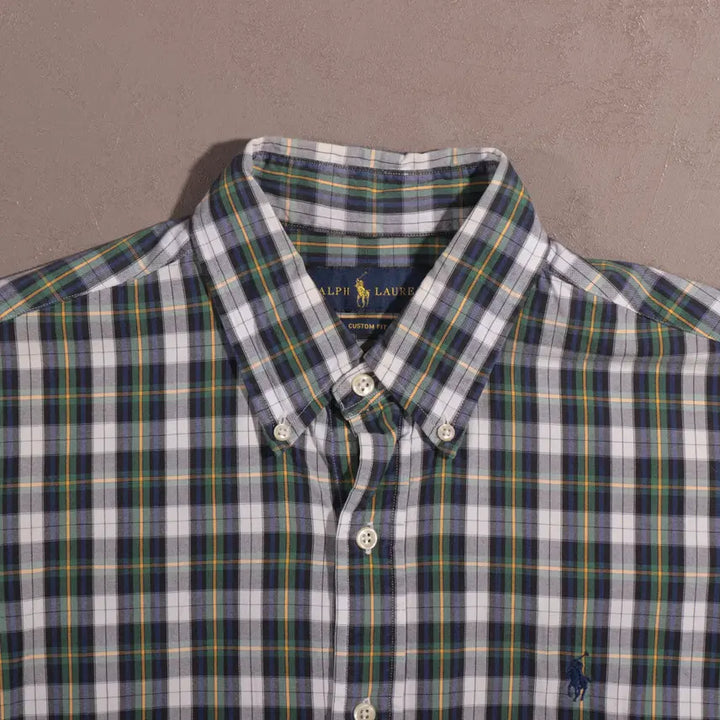 [BUNJANG] Polo Ralph Lauren Checkered Shirt / 폴로 랄프로렌 체크셔츠 C245