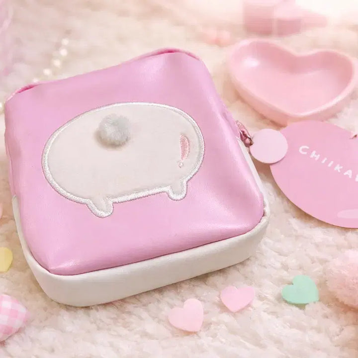 [BUNJANG] Cheekyawg Square Pouch / 먼작귀 치이카와 사각 파우치 정품 직수입