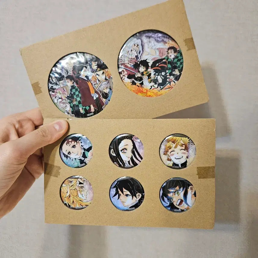 [SOLD OUT] 귀멸의 칼날 뱃지 세트 팔아요