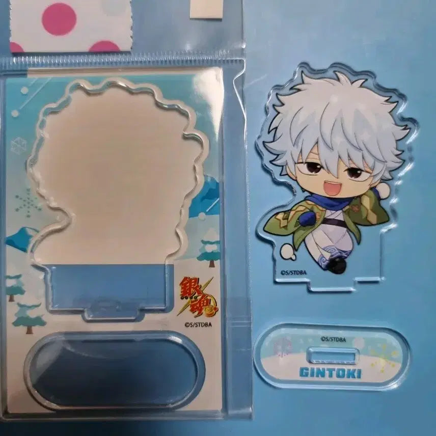 [BUNJANG] Gintama Gintoki Sakata Snowball Fight SD Acrylic Stand / 은혼 사카타 긴토키 눈싸움 SD 아크릴 스탠드