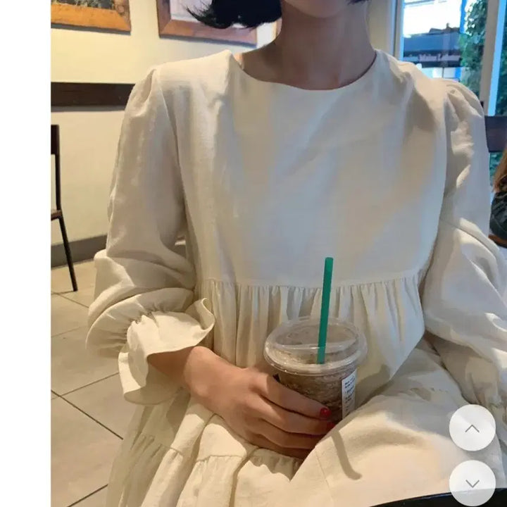 [BUNJANG] Mocobling Petit Kkangkkang Dress - Black / 모코블링 프띠캉캉 원피스 블랙