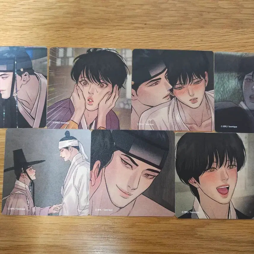 [BUNJANG] Painter of the Night Coaster Set (7 Types) / 야화첩 코스터 7종 세트