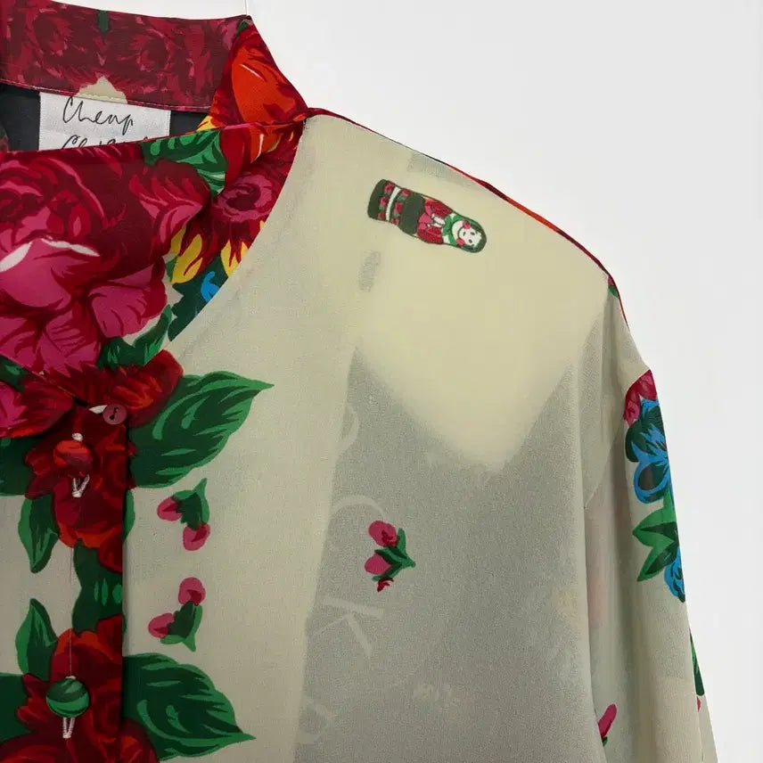 [BUNJANG] Moschino Patterned Shirt / 모스키노 패턴 셔츠
