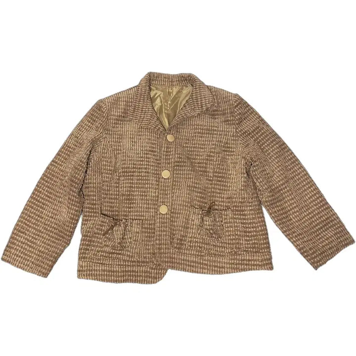 [BUNJANG] Crew Vintage Tweed Jacket / 크루빈티지 트위드자켓 three flora