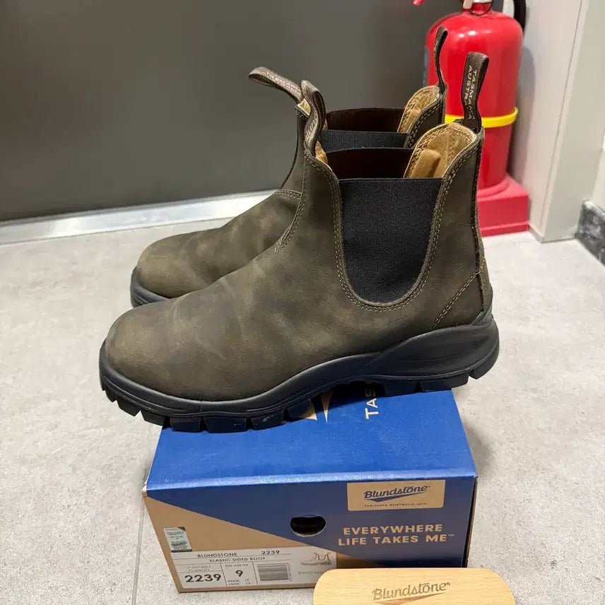 [BUNJANG] Blundstone 2239 Rustic Brown Boots / 블런드스톤 2239 러스틱브라운