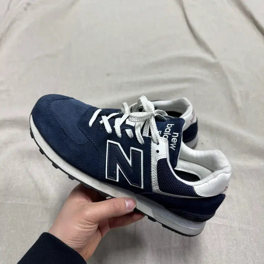 [BUNJANG] New Balance 574 Suede Navy / 뉴발란스 스웨이드 네이비 574 280