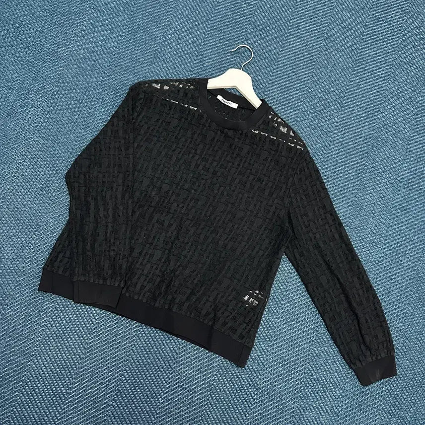 [BUNJANG] DKNYC See-Through Blouse / [여성] 디케이앤와이 DKNYC 시스루 만원샵