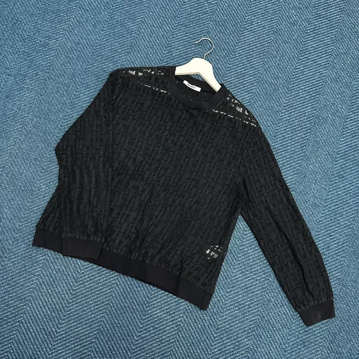 [BUNJANG] DKNYC See-Through Blouse / [여성] 디케이앤와이 DKNYC 시스루 만원샵